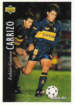 Fabian Gustavo Carrizo Boca Juniors 1995 Upper Deck Futbol Argentina #7
